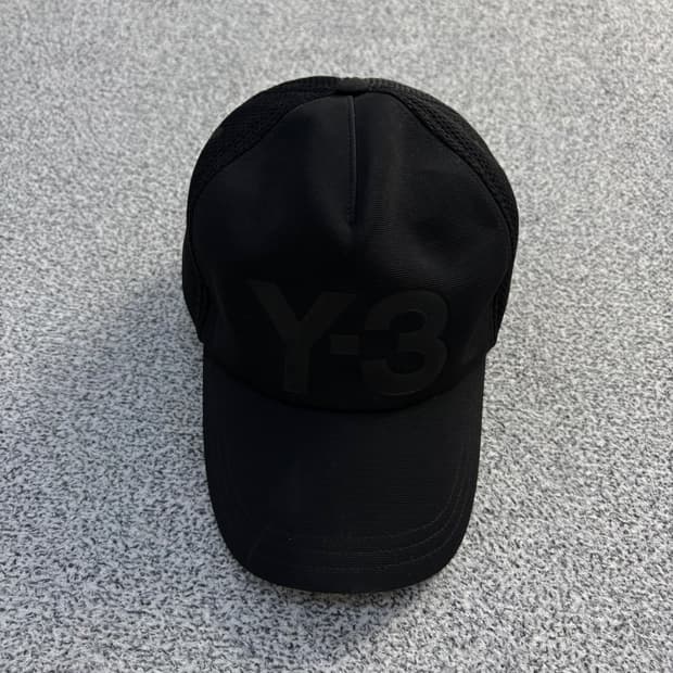 OS 요지야마모토 Y-3 메쉬 트러커 볼캡 모자 4372