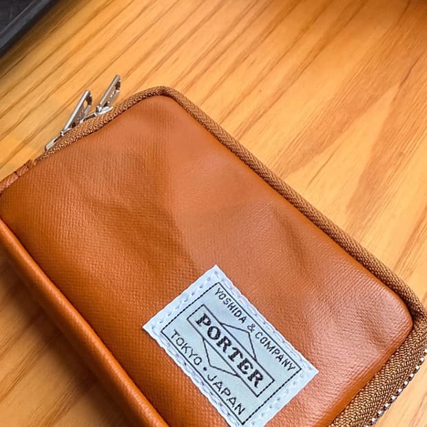 포터 프리스타일 멀티 코인 케이스 카멜 급처