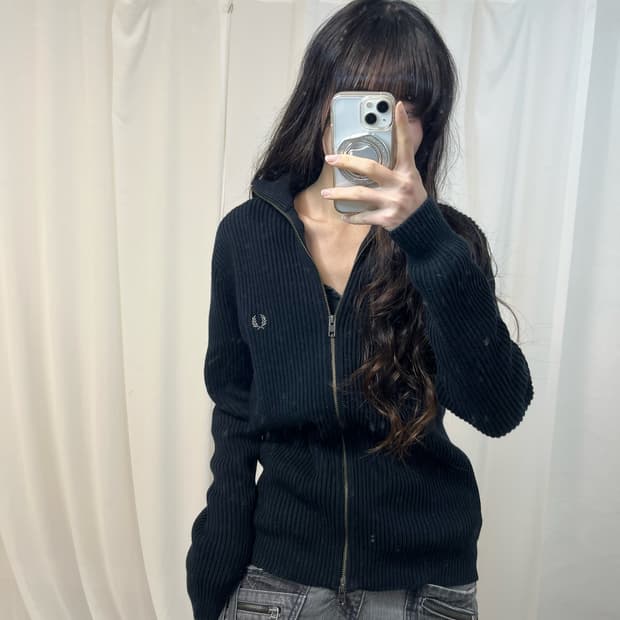 Fred Perry Two-Way Knit Zip-up