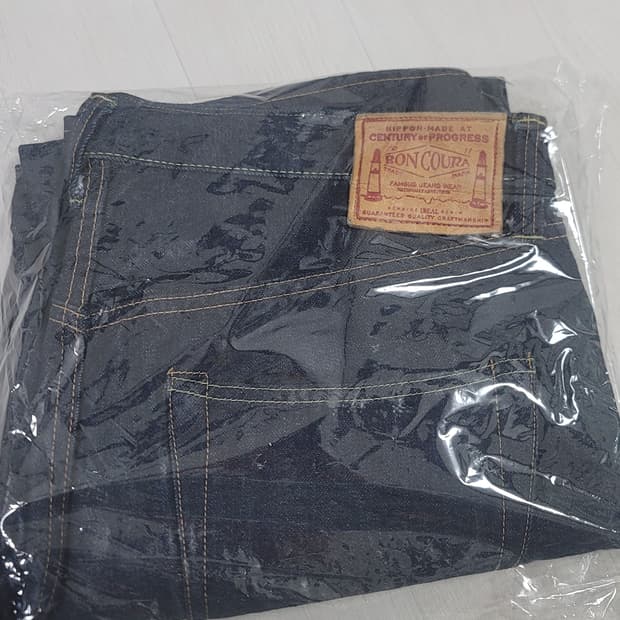 본쿠라 데님 팬츠 XX 36사이즈 청바지 미개봉 새상품