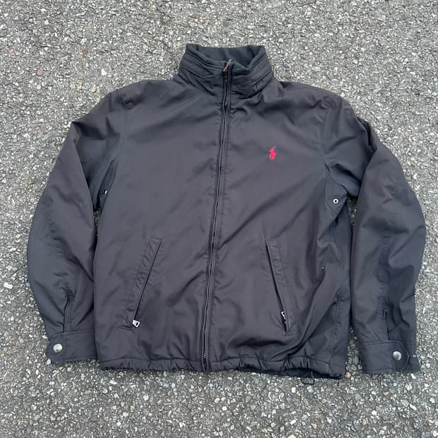 랄프로렌 블랙 바람막이 자켓