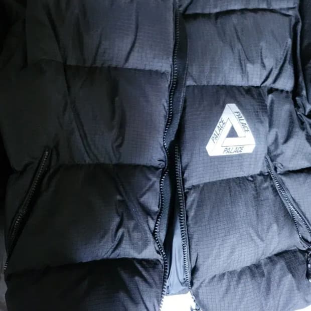 팔라스패딩 립스탑 푸파 블랙 23 FW L사이즈