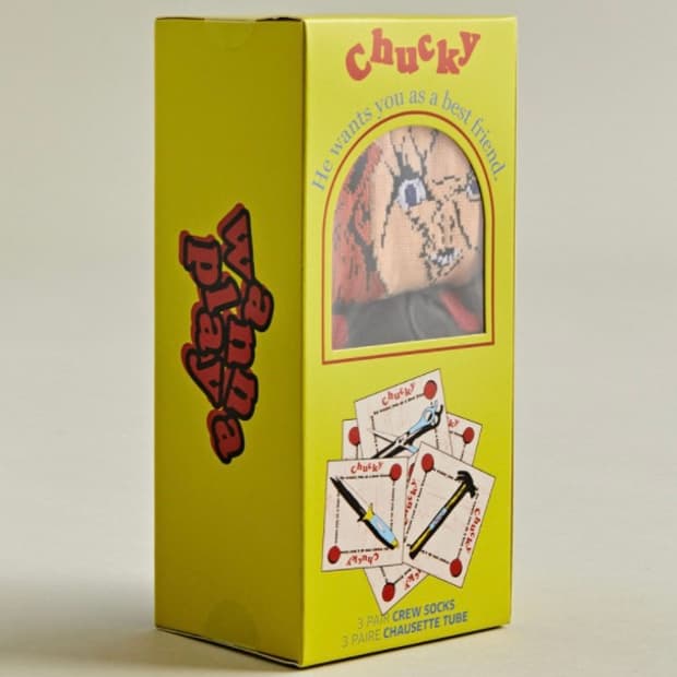 (새상품)처키양말(3p)세트