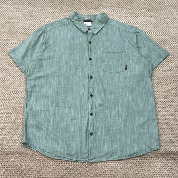컬럼비아 린넨 하프셔츠 r3798