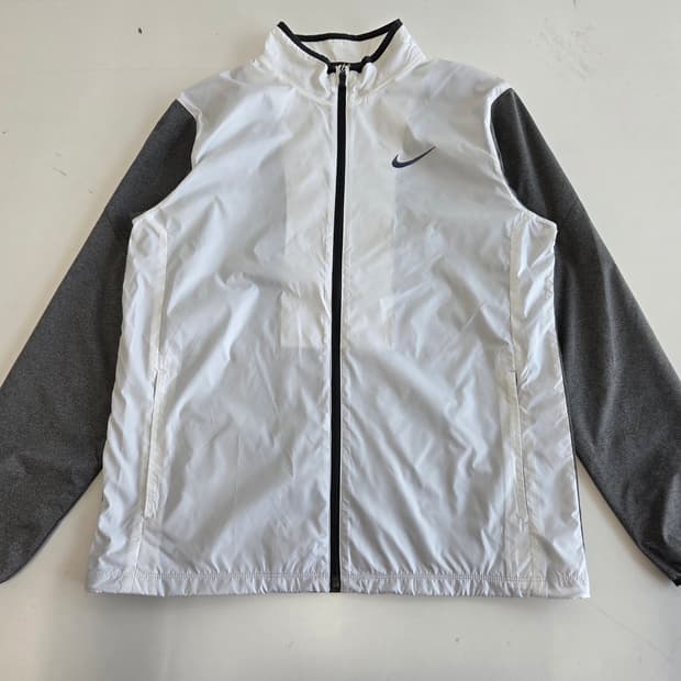 나이키 골프 바람막이 화이트/그레이 XL