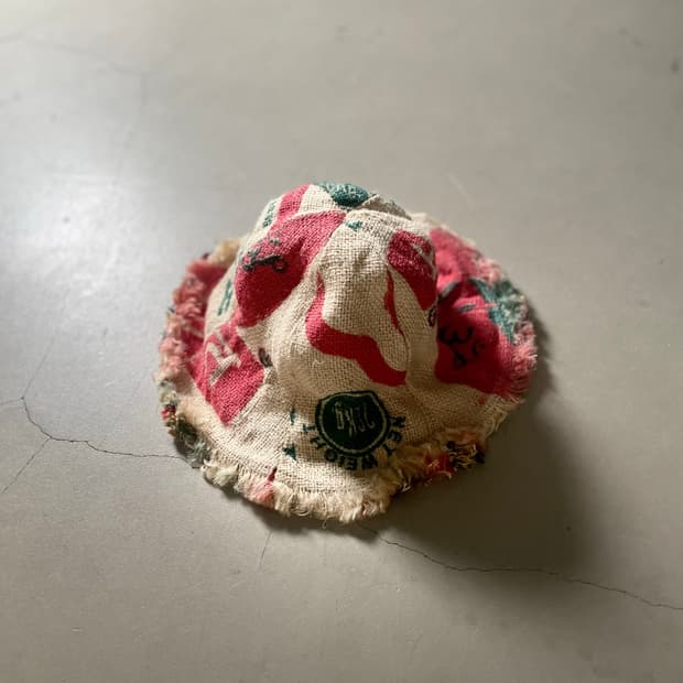 Japan Vintage Reversible Fringe Bucket