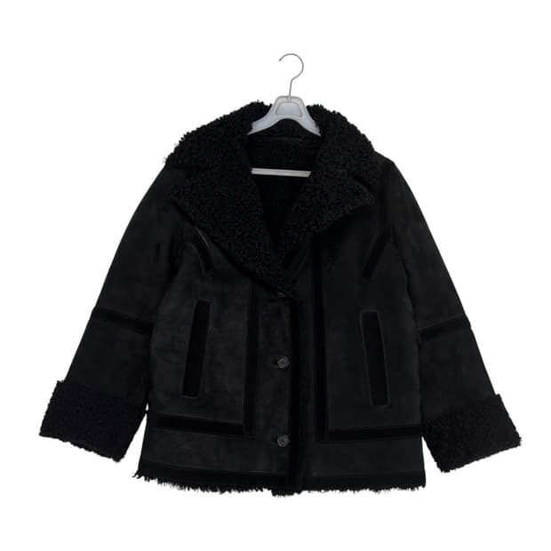 닐바렛 소가죽 무스탕 국내 백화점 택