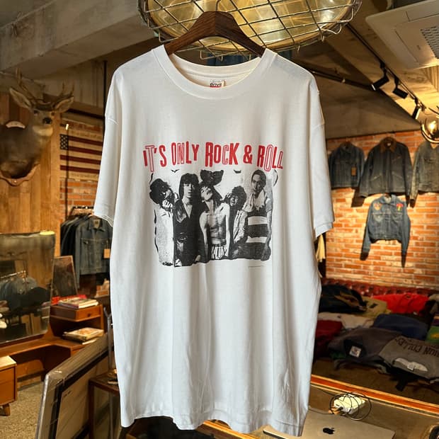 90s USA 빈티지 롤링스톤즈 밴드티
