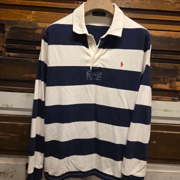 폴로랄프로렌 럭비티셔츠 
