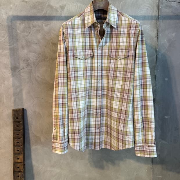 돌체앤가바나 드레스 셔츠 슬림100