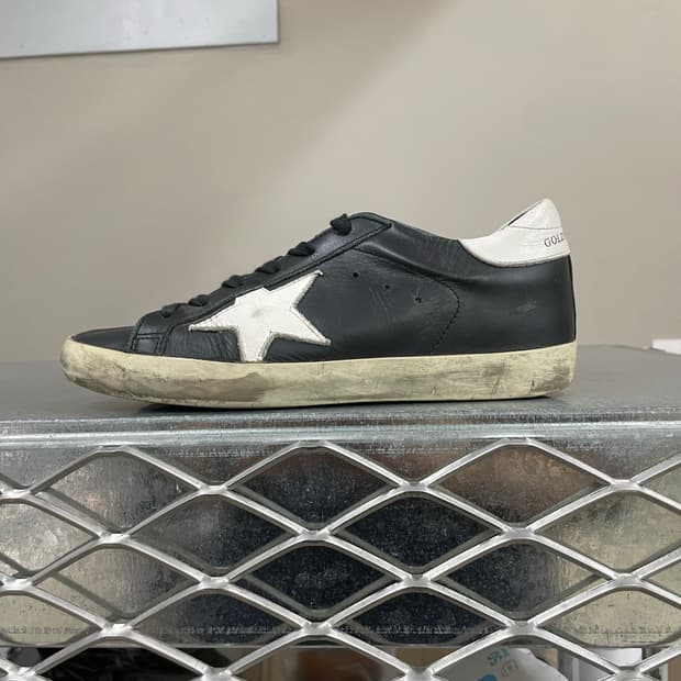 골든구스 슈퍼스타 블랙 레더 35