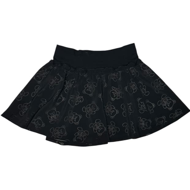 히스테릭 글래머 아카이브 퍽베어 이중 원단 스커트 치마