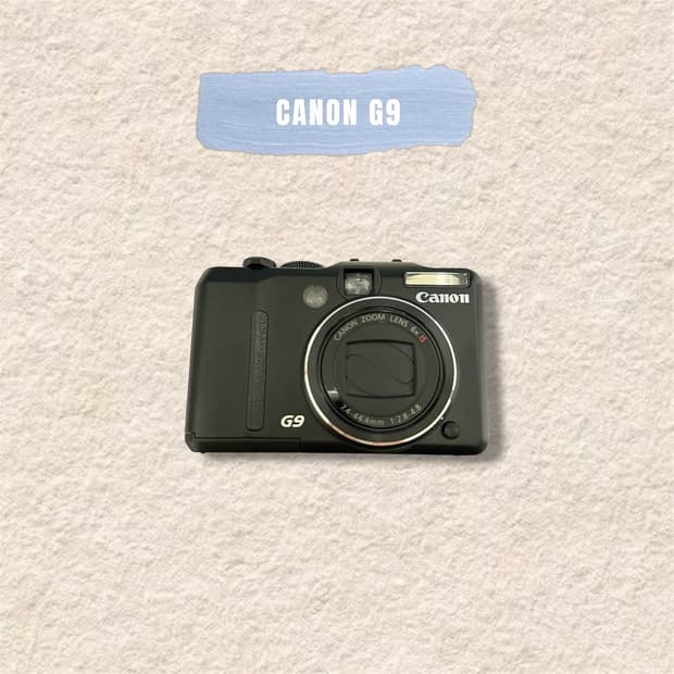 *풀박스 안유진 디카* 캐논 파워샷 g9 디카/디지털카메라