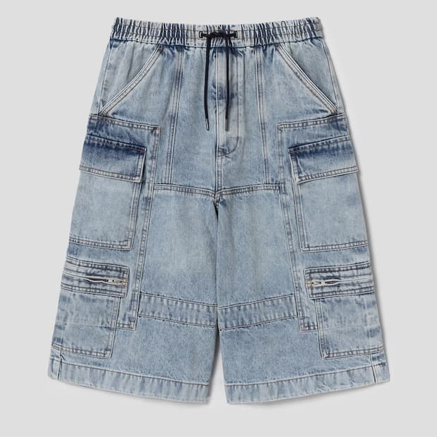 [50] 준지 25FW 데님 카고 쇼츠 반바지