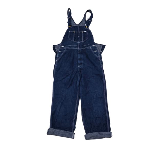 Lee 오버롤 데님 멜빵 바지 32X33 사이즈