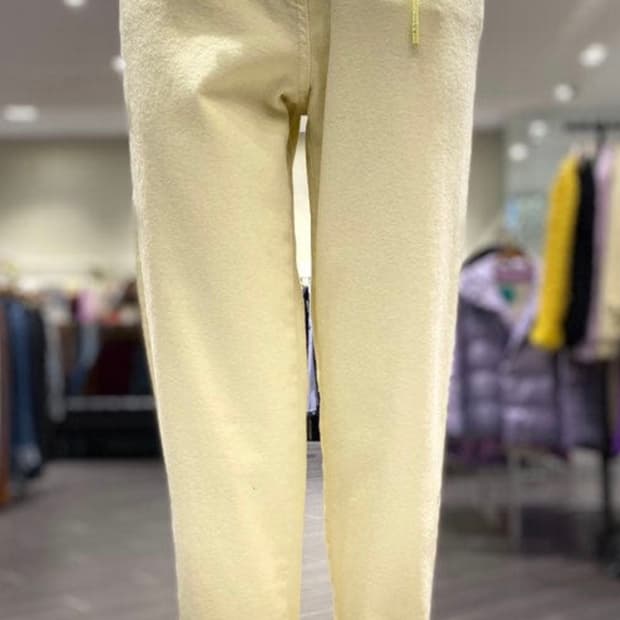 O'2nd 컬러 턴업 밴딩 데님 팬츠 (D68