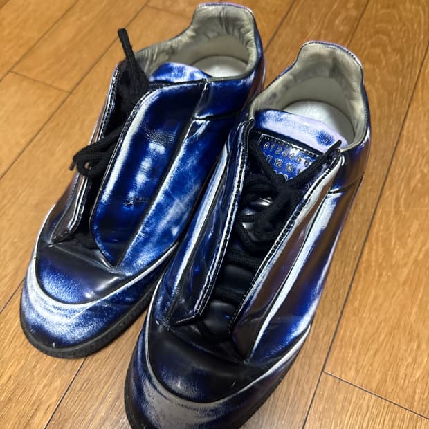 마르지엘라 블루 스니커즈 