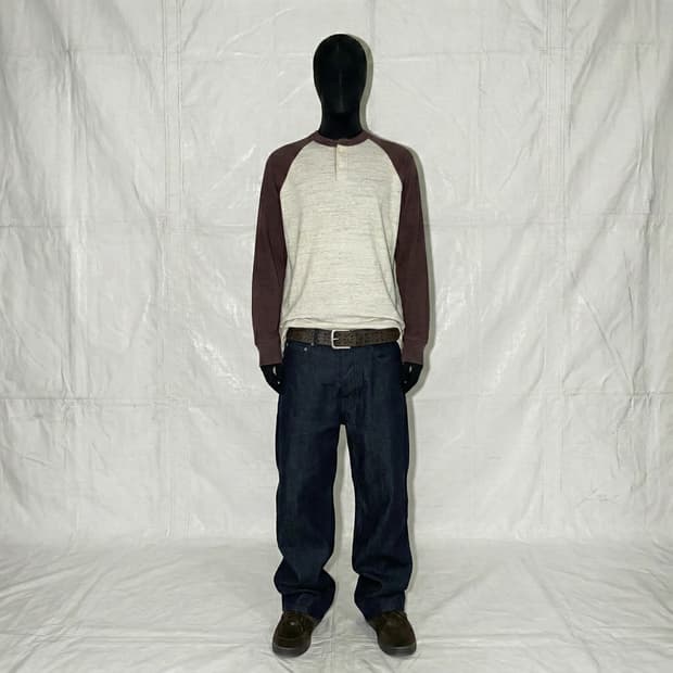 x-large henry neck long sleeve