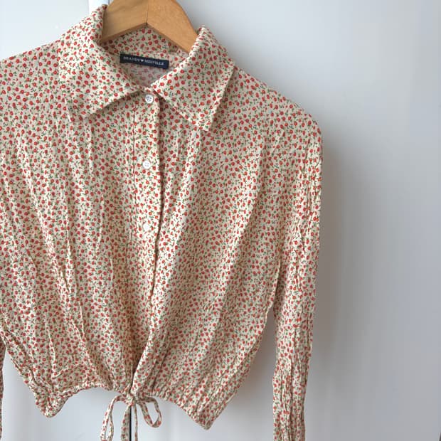 브랜디멜빌 잔꽃 셔츠 블라우스