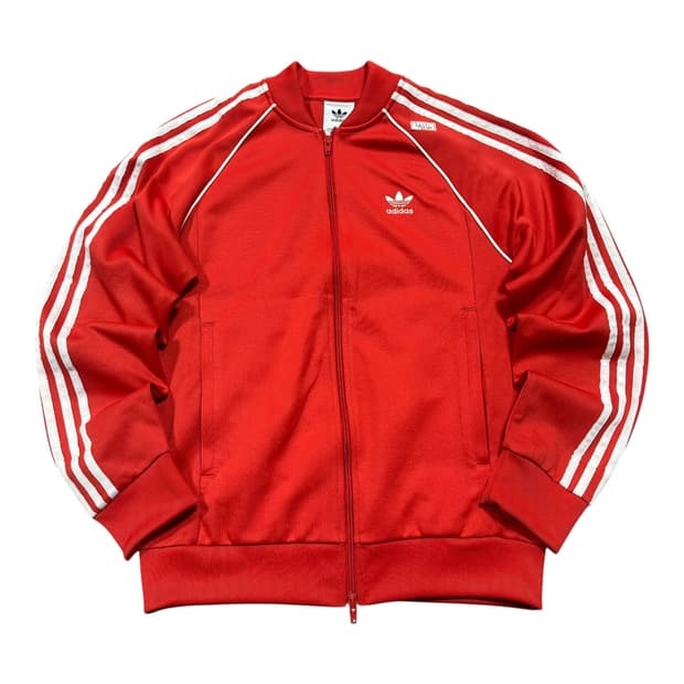 ✨ (바배) 아디다스 슈퍼스타 레드 트랙탑 져지