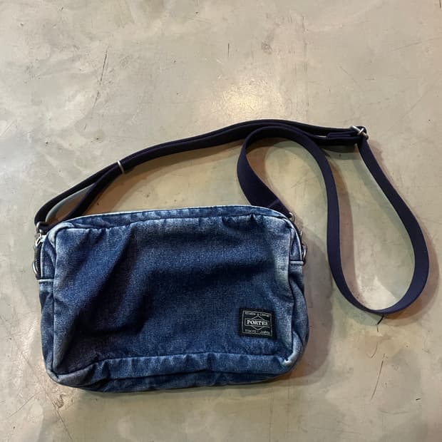 요시다 포터 X 빔즈 지루시 데님 크로스백