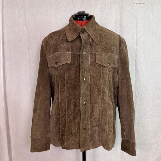 Sears The leather shop 스웨이드 레더 재킷