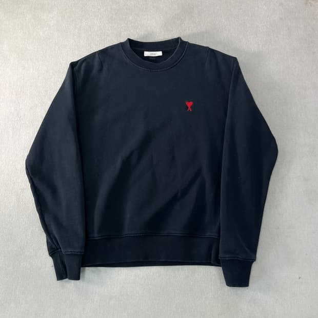 100 아미 22ss 스몰로고 맨투맨