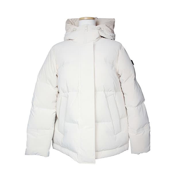 페트레이 라이트베이지 구스 다운 패딩 자켓 44