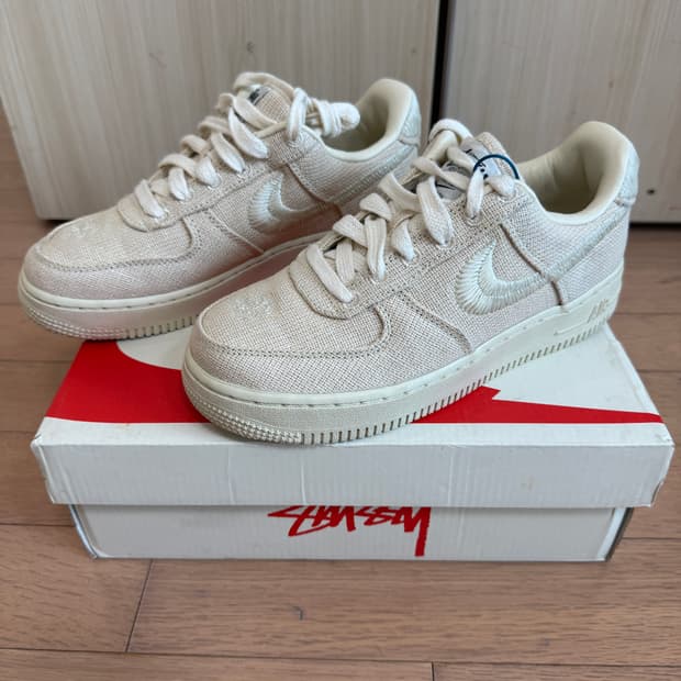 [230] 나이키 x 스투시 나투시 에어포스1 로우 파슬