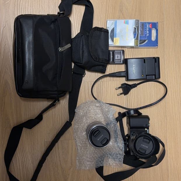 소니 Nex-5 미러리스 카메라