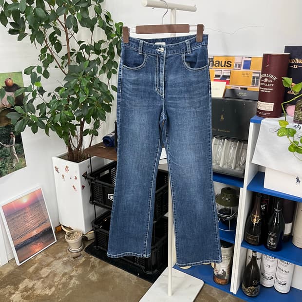 산드로 우먼 데님팬츠 38