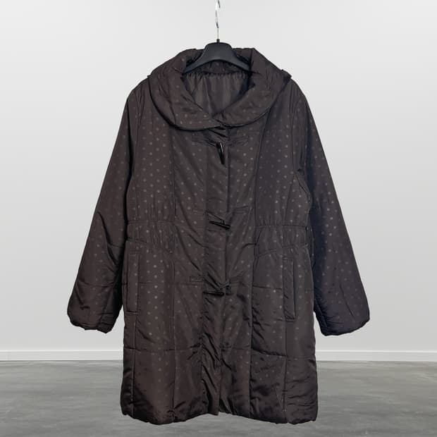 빈티지 도트 집업 자켓