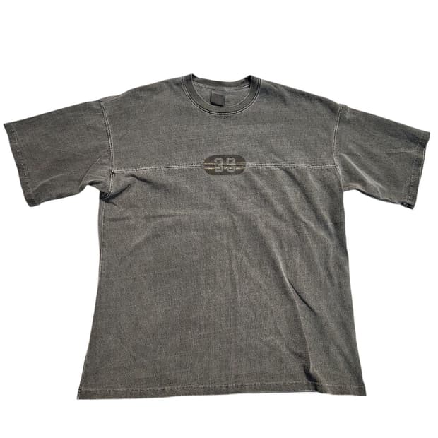 에스피오나지 빈티지 워싱 티셔츠 그레이