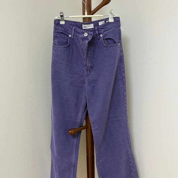 자라 퍼플 데님 26