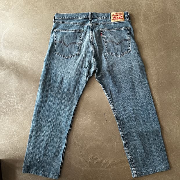 Levi’s 505 레귤러핏 데님 팬츠 (W36)