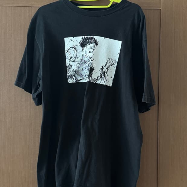 슈프림 17AW 아키라 반팔 티셔츠 (블랙 L)