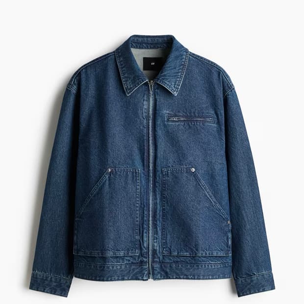 H&M 데님 워크 자켓 (새상품)