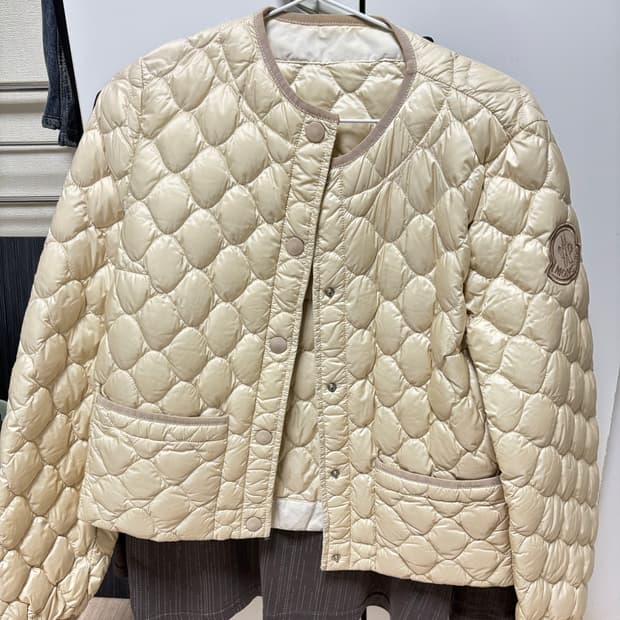 몽클레어 퀼팅 다운 자켓