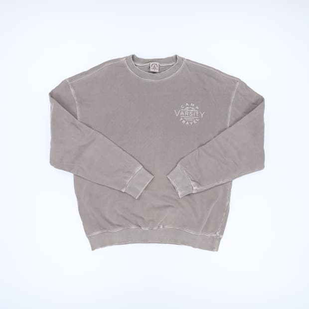 [L] 트래블 피그먼트 맨투맨 스웻셔츠 0115J