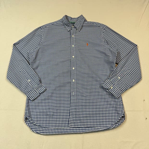 L) 폴로 랄프로렌 클래식핏 옥스포드 체크 셔츠