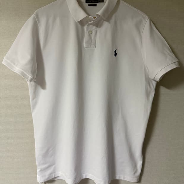 폴로 랄프로렌 반팔 카라 피케티 커스텀슬림핏 xl