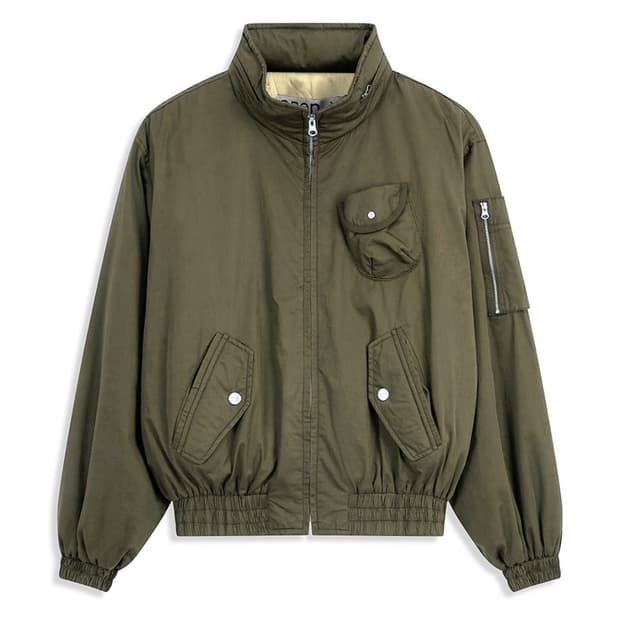 오픈와이와이 봄버 자켓 카키