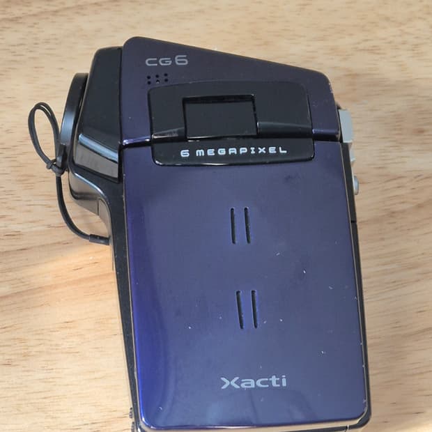 산요작티 cg6 캠코더