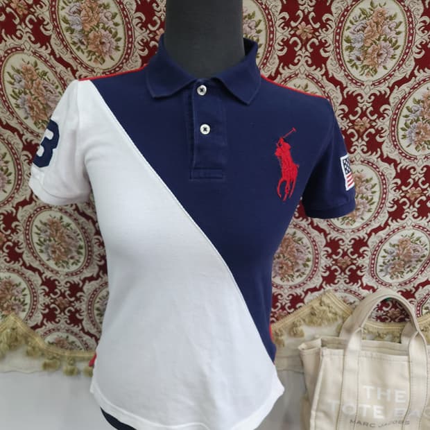 폴로 랄프로렌 빅포니 성조기 pk 카라티