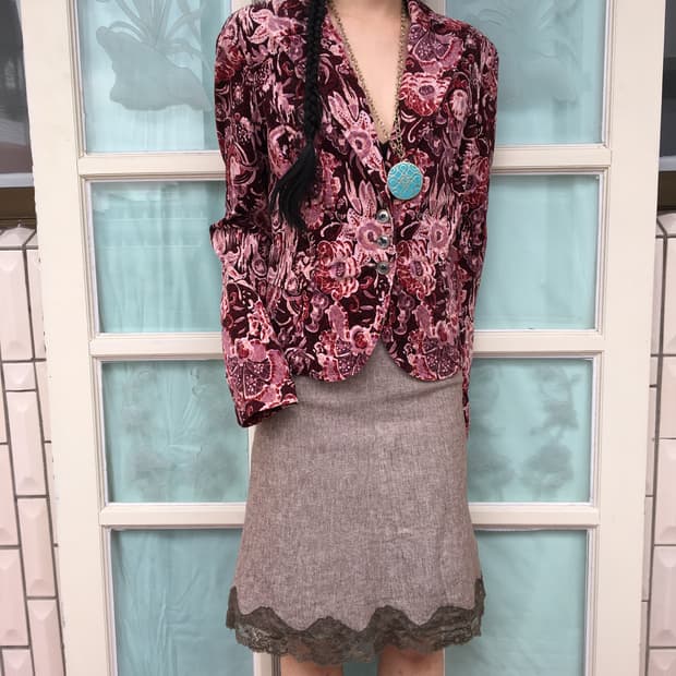 Sisley pattern jacket