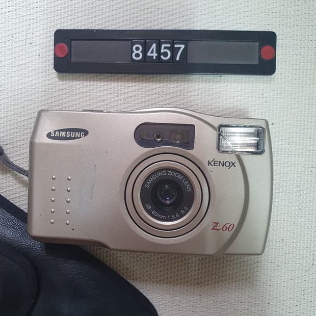 삼성 캐녹스 Z 60 필름카메라 파우치포함