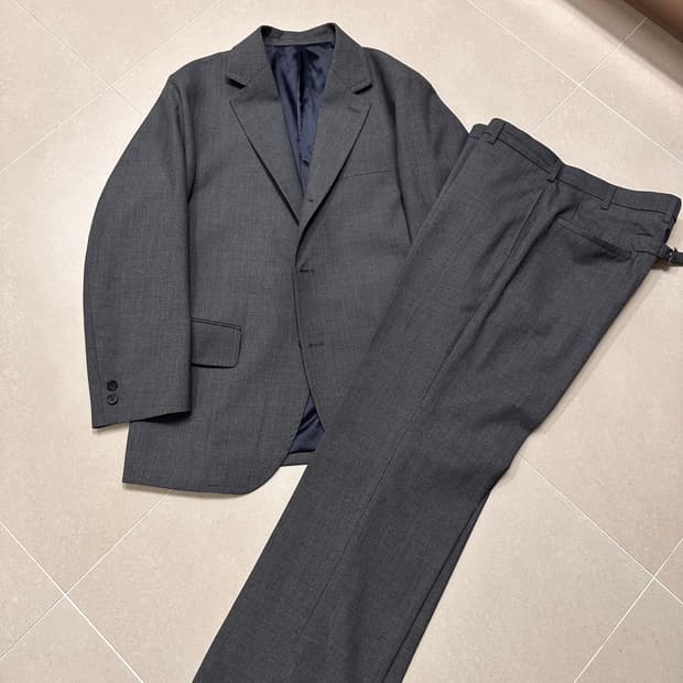 리넥츠 브라운오씨 그레이 셋업 3/4 사이즈