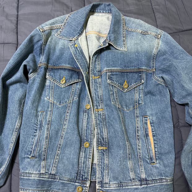 벨리에x브로큰 엄브렐라 재팬 데님 자켓