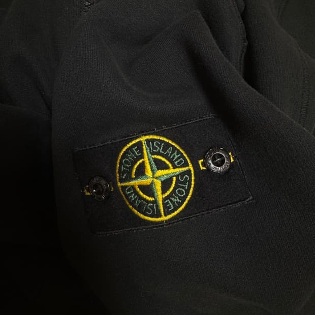 스톤아일랜드 후드집업 (L,블랙) 새상품급