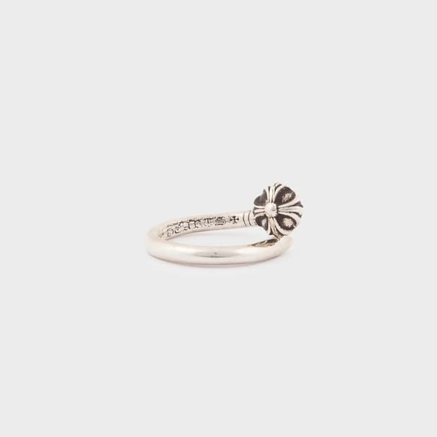 Chrome Hearts Nail Crossball Ring (US 6)